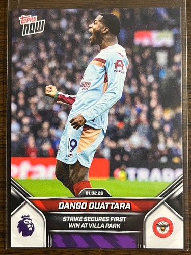 Dango Ouattara - 2025-26 Premier League Topps NOW® - Card 124 - PR: 149