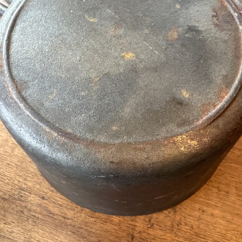 Vintage BSR Red Mountain Cast Iron Sauce Pan Stew Pot w/ Lid 2 Qt Quart - Picture 14 of 16