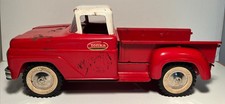 Vintage Tonka Toys 1960  s Red Step side Pickup Truck, Pressed Steel B217 