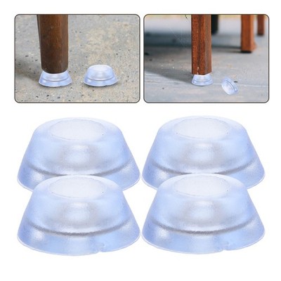  20 Stück transparente Gummifüße für Schneidebretter, rutschfeste Silikonfüße