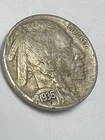 1936 Buffalo Nickel San Francisco Mint 5C Circulated Copper Coin