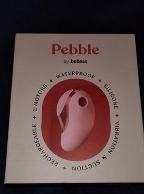 NEW Bboutique Bellesa Pebble Massager - Pink - Open Box