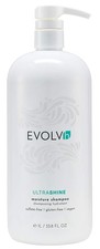 EVOLVh Natural UltraShine Moisture Shampoo  Vegan, NonToxic, Clean Hair Car...