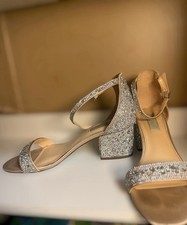 Betsey Johnson Bedazzled Prom Heels 6.5