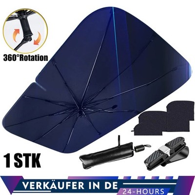 Windschutzscheibe Sonnenschirm Faltbar Auto Sonnenschutz Frontscheibe UV Block