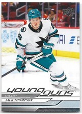 Jack Thompson 24-25 Upper Deck 2 Young Guns Rookie Card SP. rookie card picture