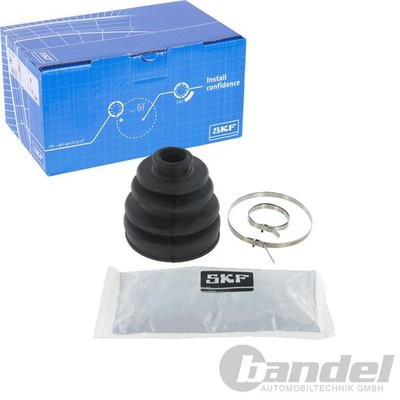 SKF FALTENBALGSATZ ANTRIEBSWELLE VORNE RADSEITIG für TOYOTA COROLLA CARINA 2