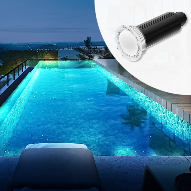 Nicheless 1-1/2 Inch Fitting Led Mini Pool Lights Globrite (Multi Compatible) - Image 2 of 4
