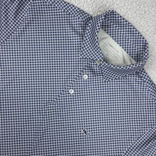 NEW Vineyard Vines OTG Polo Mens M On The Go Sankaty Geometric Print Performance