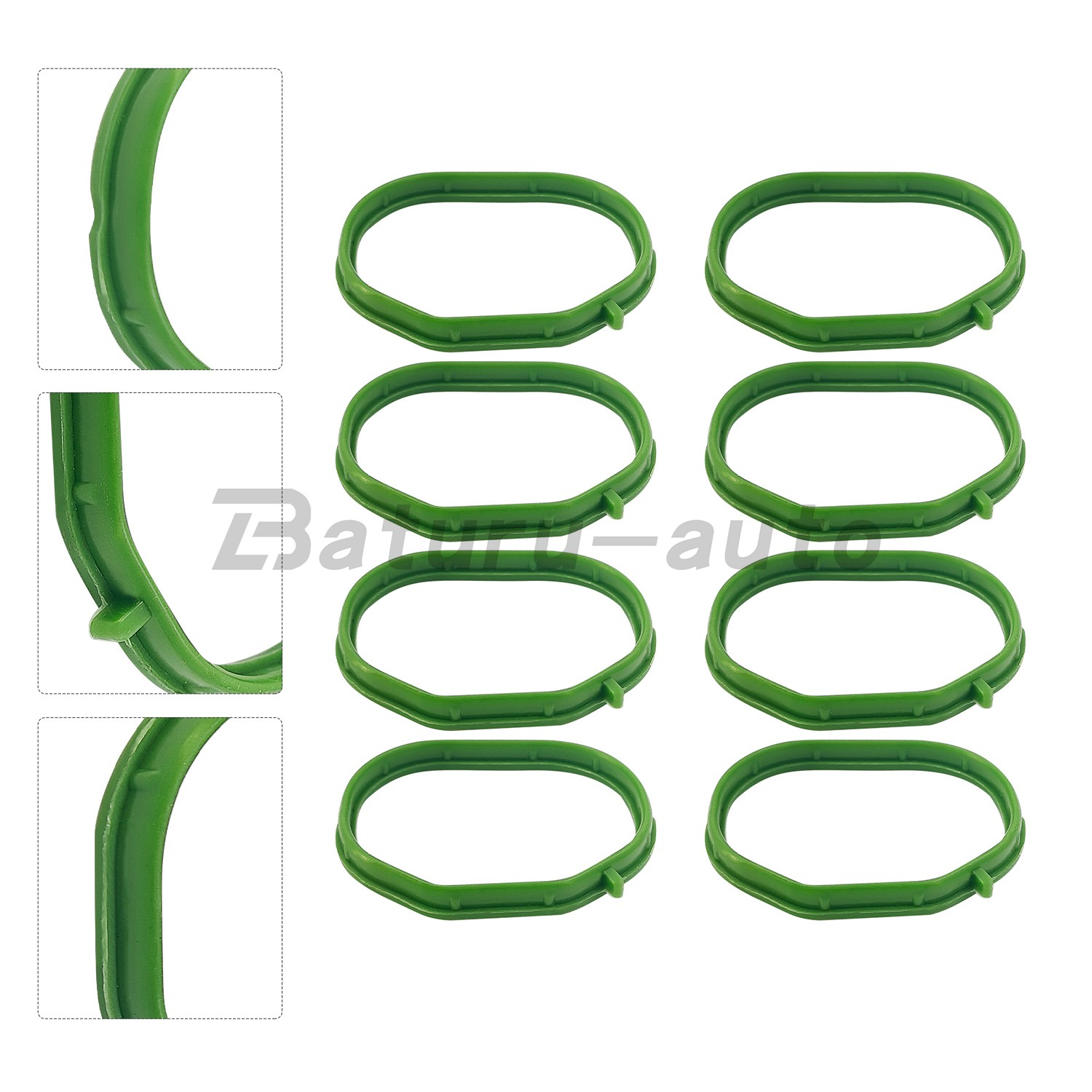 Intake Manifold Gaskets Plenum Gasket Set For Maserati Quattroporte GT GC 255738
