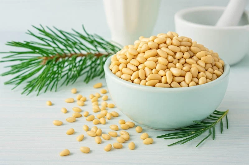 Trendii Foods Raw Pine Nuts – Fresh Premium Quality Snack & Cooking Nut - Image 3 of 4