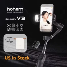Hohem iSteady V3 3-Axis Gimbal Stabilizer Magnetic AI-Tracker iPhone Smartphones