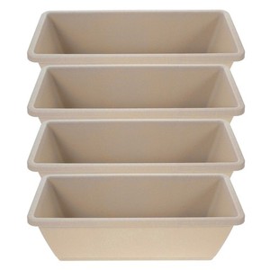 4 Sets Flower Holder Planter Boxes Pot for Garden Balcony Vegetable