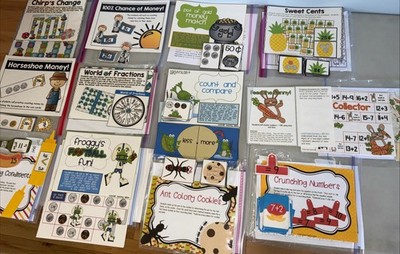 Math 12 Ready Made Math Centers For Leveled Instruction First Grade May