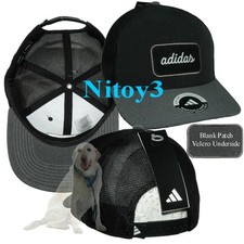 adidas Interchangeable Patch 2- in-1 Trucker Baseball Cap-Hat Men Adjustable Fit