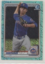 2020 Bowman Chrome Prospects Aqua Shimmer Refractor /125 Briam Campusano 1u6