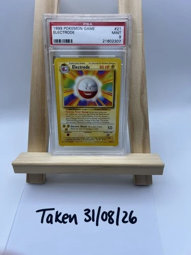 1999 Pokémon Base Unlimited PSA 9 - Electrode #21