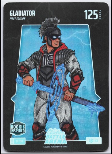 2026 Bo Jackson Battle Arena Gladiator Roman Anthony ICE Battlefoils #BF-198