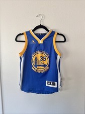 Golden State Warriors NBA Kids Jersey Small Adidas 7 8 9 Durant 35 Boys Sports 
