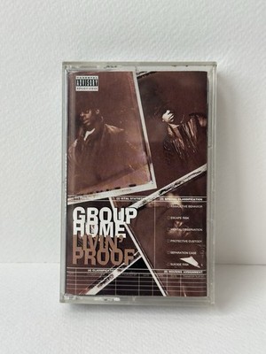 Group Home Livin Proof DJ Premier 1995 Cassette Hip Hop Gangsta Extremely RARE 