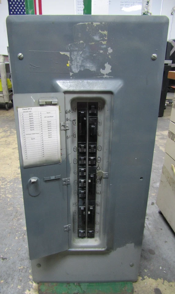 💥I-T-E PUSHMATIC ELECTRI-CENTER 150A LOAD CENTER 120-240VAC 24 CIRCUIT P4L24A - Image 2 of 4