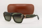 NEW LONGCHAMP LO749S 320 GREEN HAVANA AUTHENTIC SUNGLASSES 50-21