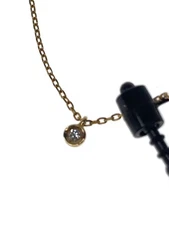 agete Necklace, K10, with Top, Women's, 15084116059-08-999