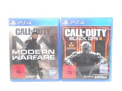 Sony Playstation 4 Call of Duty Modern Warfare & Black OPS III 18+ /R4F1