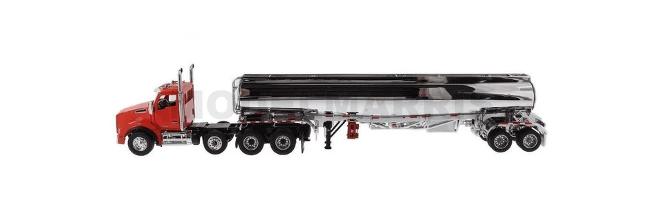 DIECAST MASTERS 71102 Kenworth T880 SBFA Day Cab Pusher-Axle w/ Heil Fleet Duty  - Immagine 2 di 3