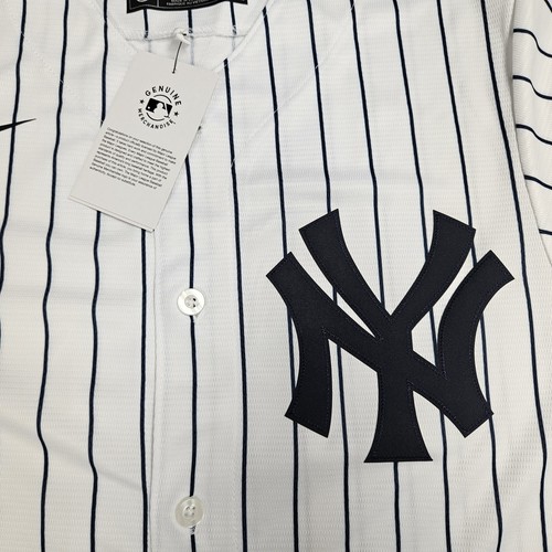 Men's Nike New York Yankees Anthony Volpe White Pinstripe Jersey / Size Small - Picture 3 of 8