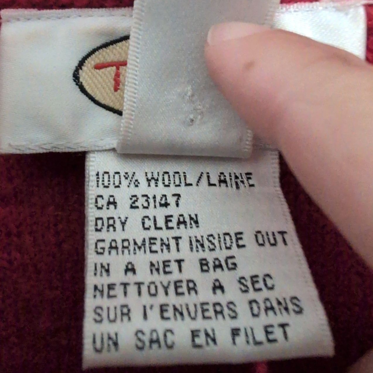 Talbots Boiled Wool Toggle Sweater Jacket Womens … - image 6