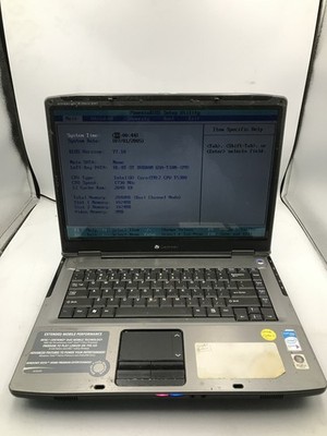 GATEWAY MA7 MT5831 -BOOTS TO BIOS- INTEL 2 DUO T5300 - 2GB RAM - NO OS -READ- BB