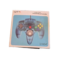 Nintendo 64 XYAB High Quality Controller Proto64 Turbo Teal N64