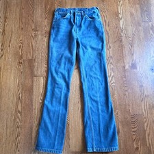 Vintage Wrangler Boot Jean Mens 28W X 33L USA 70s 945DEN Regular Fit Boot Cut
