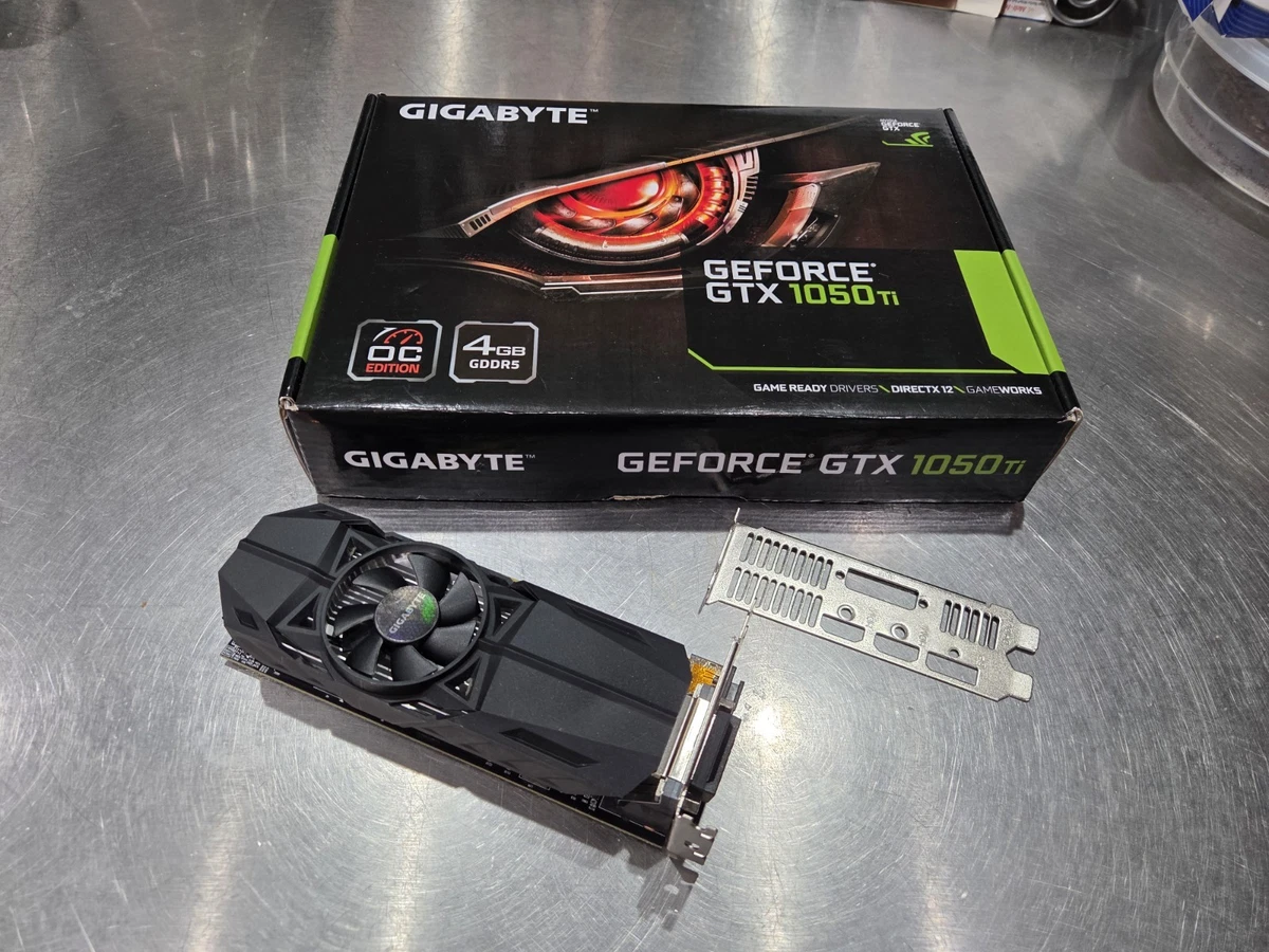 GIGABYTE NVIDIA GeForce GTX 1050 Ti NVIDIA Computer Graphics Cards