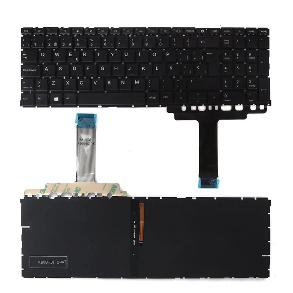Hintergrundbeleuchtete Tastatur FüR HP Probook 450 G8 455 G8 455R G8 650 G8-image