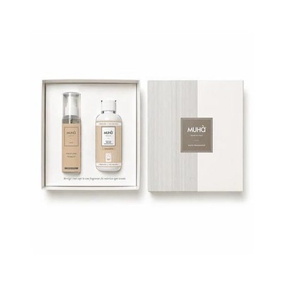 MUHA WÄSCHEAROMA PAKET 200ml und TEXTILSPRAY 125ml SÜSSE MILCH BUCF217