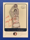 DAVE COWENS HOF Signed 2001 Fleer GOTG #19 Florida State Celtics Autograph Auto