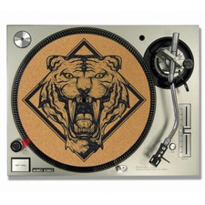 Tiger Art Vinyl CORK SLIPMATS / Turntable SLIP MATS