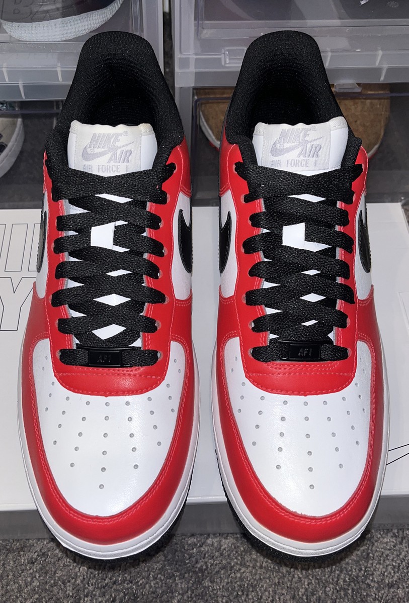 Nike Air Force 1 '07 Gym Red-White Size 10(Replacement Box