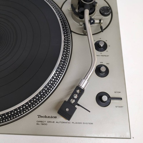 Technics SL-1600 Turntable Direct Drive Automatic Record Player w/ Cartridge - Picture 5 of 10