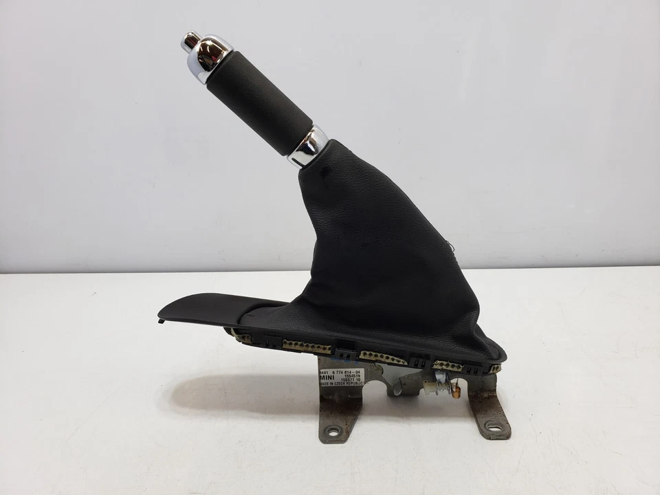 ✅ 09-15 OEM Mini Cooper R56 R57 R58 Palanca de manija de parada de freno de estacionamiento de emergencia Foto 2 de 4