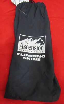 ASCENSION NYLON CLIMBING SKINS FOR SKIS BLACK 82