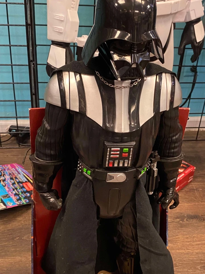 Jakks Pacific Star Wars tamaño gigante Darth Vader 2013 31 pulgadas de alto ¡Nuevo en caja! Foto 2 de 4