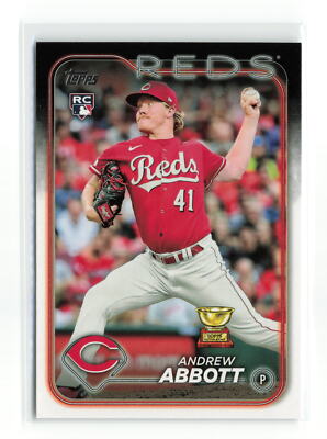 ANDREW ABBOTT #214 RC TOPPS REDS