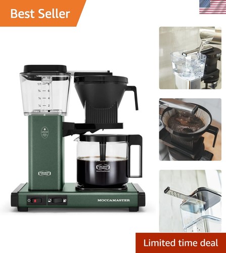 10-Cup Juniper Coffee Maker with Auto Shut-Off – Perfect Brew Every Time