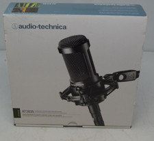 Audio Technica AT2035 Side Address Cardioid Condenser Studio Microphone/Mic Case
