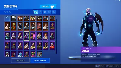 fortnite acc with galaxy skin 2650 v bucks season 4 8 pass - fortnite v bucks prices aud