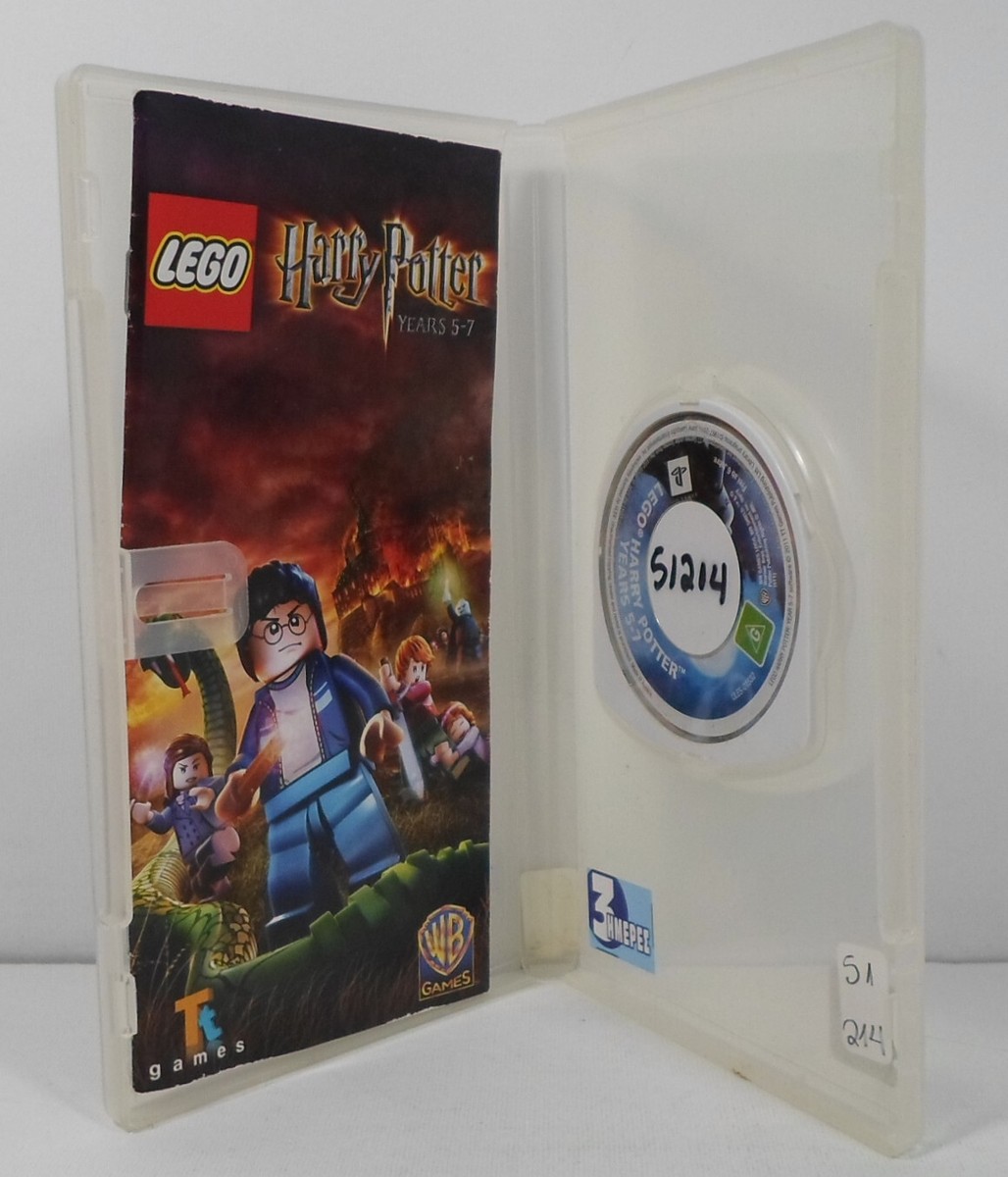 SONY PSP PAL EUROPE LEGO HARRY POTTER YEARS 5-7 UMD & MANUAL VIDEO