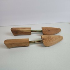 1 Set Cedar Wood Adjustable Shoe Keepers 11 inches long 2 3/4" wide.